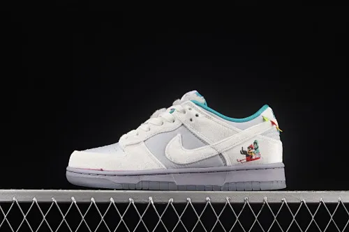 All categories Nk SB Dunk series Nk SB Dunk Low low-top sneakers Nk Dunk Low ICE ice and snow color SB smashed backboard fashion casual sneakers DO2326-001